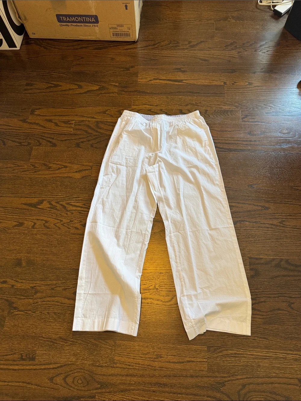 J. Crew White Women’s Pajama Drawstring Pants
